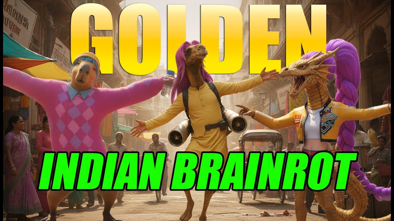 Arsh AI Studio – Brainrot x Indian Huntrix Golden | Indian Dance Version [Official Music Video]