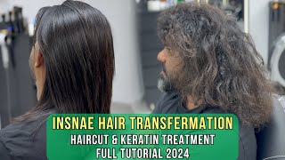 Secret Revealed: Curly to Straight Hair - Best Keratin, Protein Treatment - Haircut &amp; Hairstyle 2024