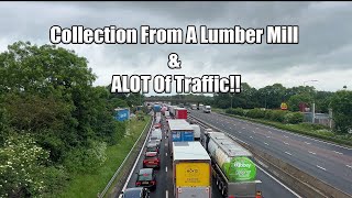 Collection From A Lumber Mill & Stuck In Traffic | Vlog 218