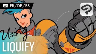 How to use Liquify in Clip Studio Paint! | Dadotronic