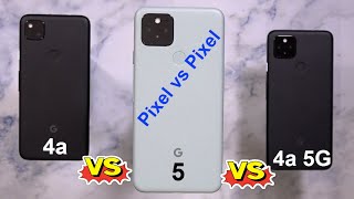 Pixel 5 Vs The Pixel 4a 5G Vs The Pixel 4a, New December 2020 Feature Update Drop
