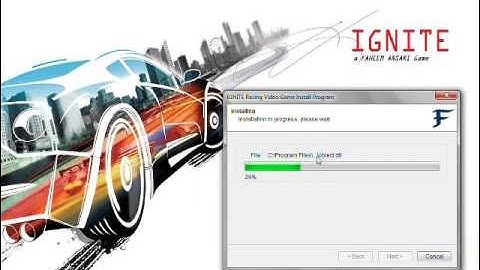 IGNITE (3D Rad Best Racing Video Game) Installation