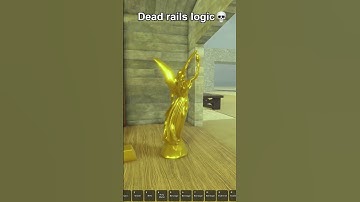 Dead rails logic 💀 dead rails Roblox (no script) | Dead Rails Update Tips Speedrun Guide #deadrails