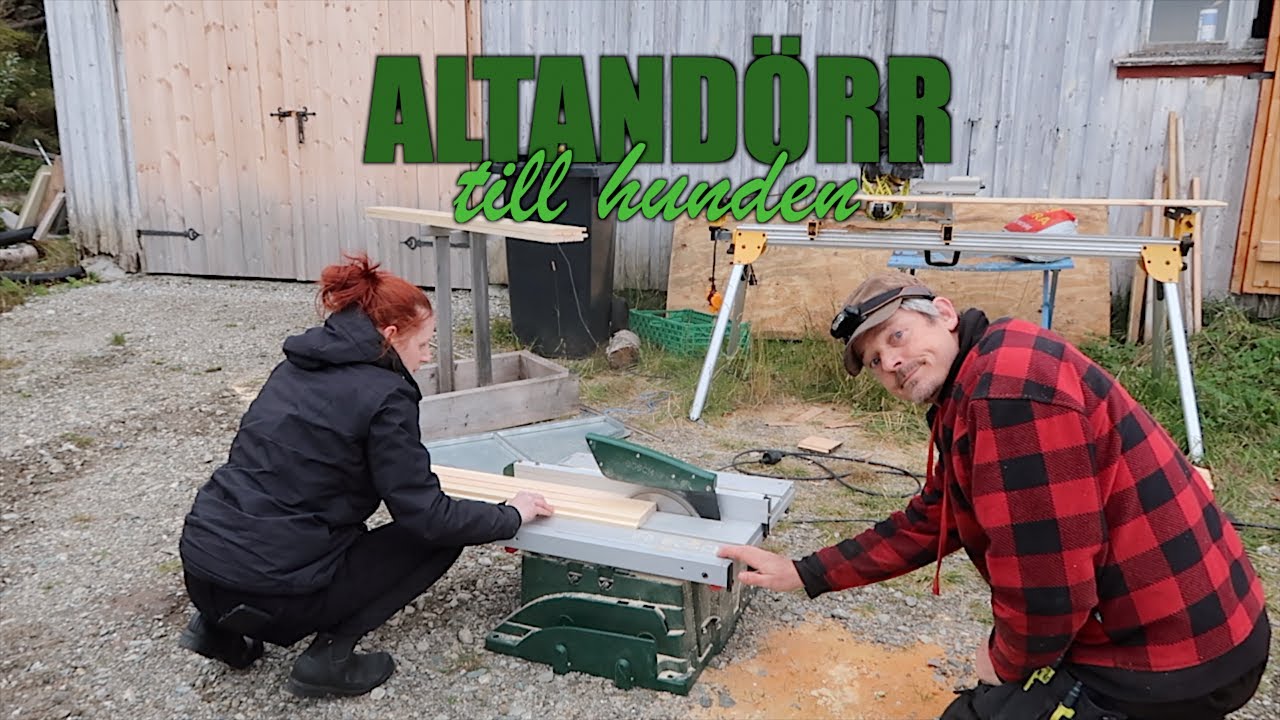 SÄTTER IN ALTANDÖRR