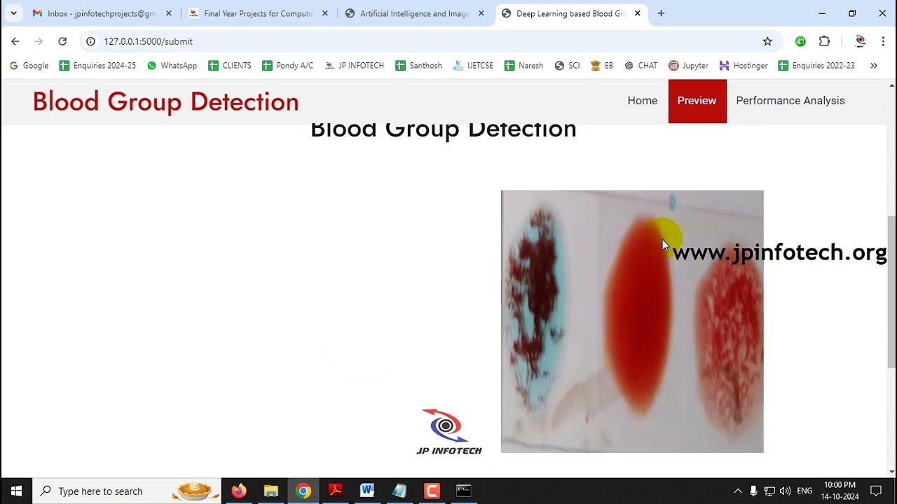 Deep Learning based Blood Group Detection using Fingerprint | Python ...