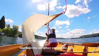 Launching and Retrieving a Northeaster Dory, Lake Constance (Bodensee)