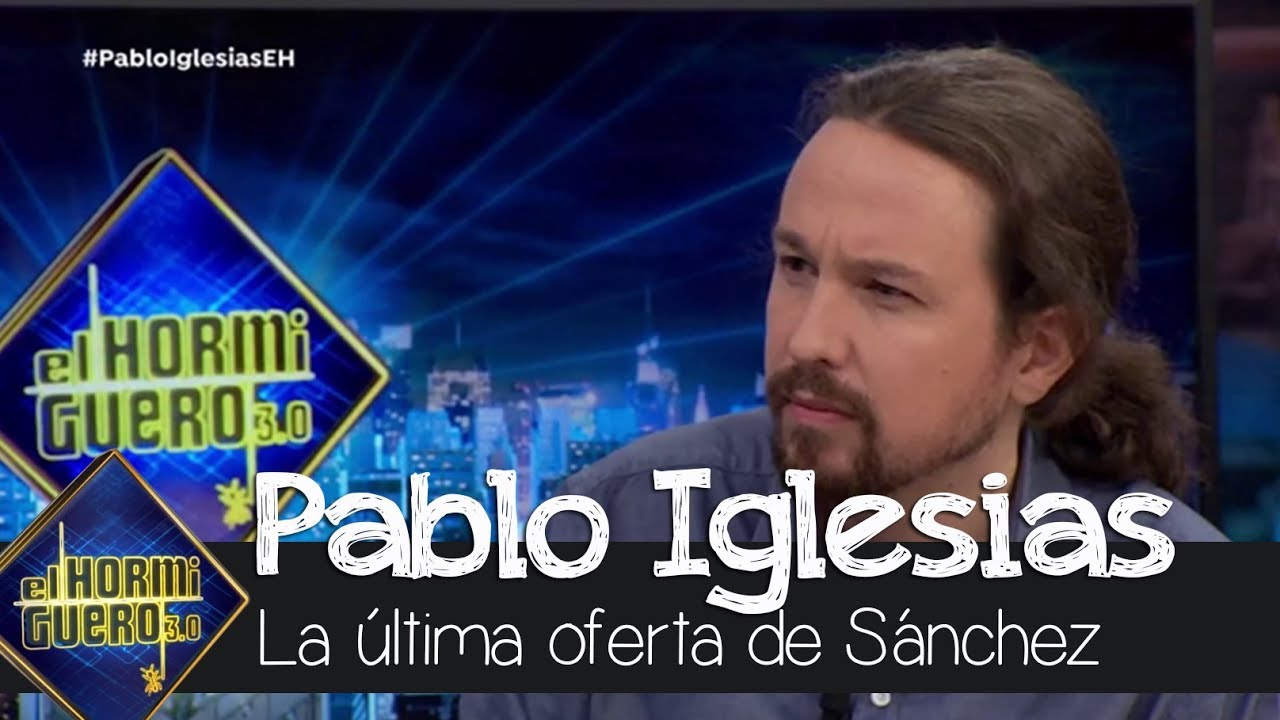 Pablo Iglesias, sobre la última oferta de Pedro Sánchez: 