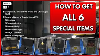 How to Get ALL 6 SPECIAL ITEMS | GTA Online Career Progress Guide