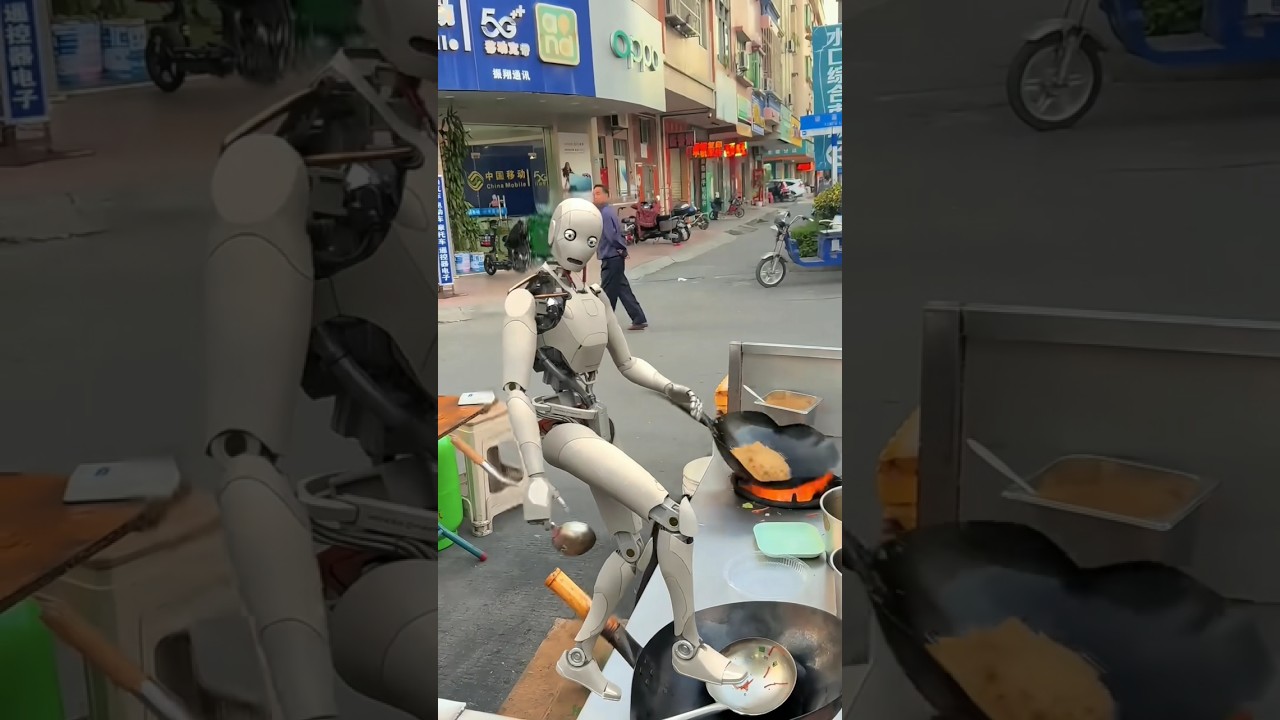 Robots are Cooking Noodles on the Streets 