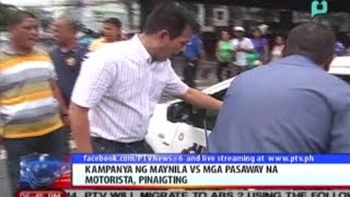 News@6: Kampanya ng Maynila vs. mga pasaway na motorista, pinaigting || July 29, 2014