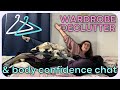Decluttering my small wardrobe  an honest chat about body confidence