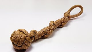 Paracord Tutorial: Monkeys Bellrope Style Keychain