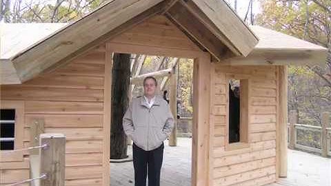 Construction of the Universally Accessible Tree House at the Pine River Nature Center