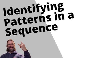 How to identify growing patterns in math