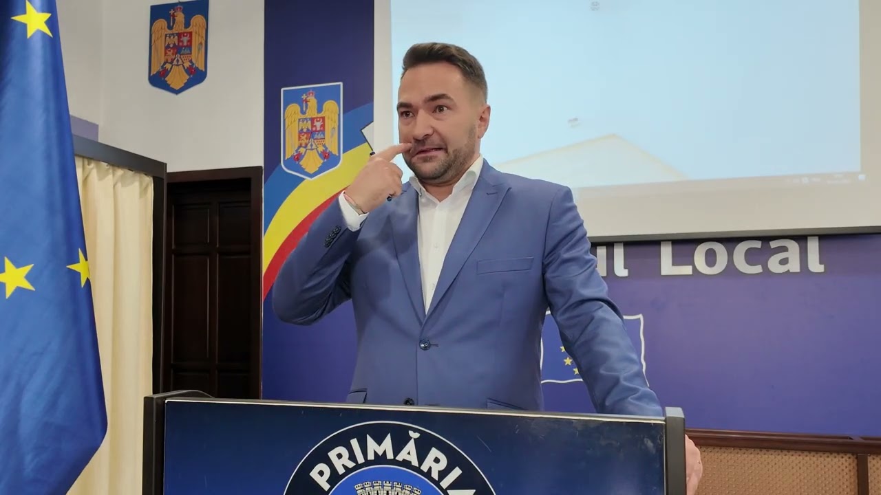 Raportul de activitate al primarului Municipiului Piatra-Neamț, Adrian Niță - conferință de presă