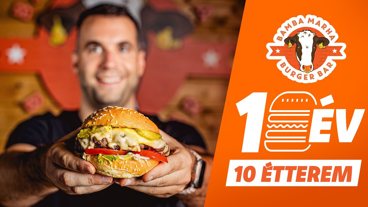 10 éves a Bamba Marha Burger - ez a mi történetünk!