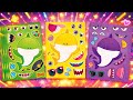 Baby Shark Sticker Book ASMR 🦈 | Paper DIY Fun