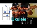 Alan Walker Darkside feat AuRa and Tomine Harket Ukulele Cover
