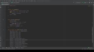 Basic array implementation of Stack in Java