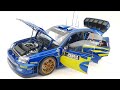 Subaru Impreza S10 WRC - Autoart 1/18 top quality scale model car (80491) [4K]