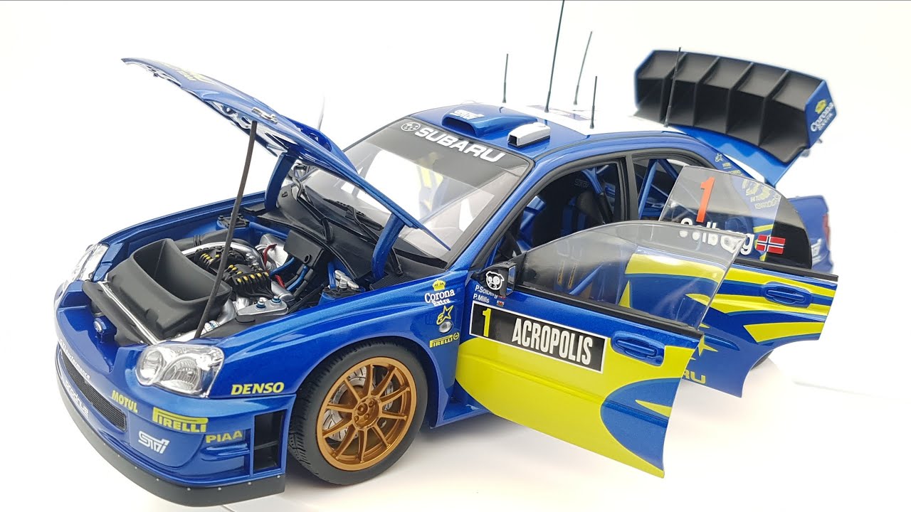 Subaru Impreza S10 WRC - Autoart 1/18 top quality scale model car (80491)  [4K]