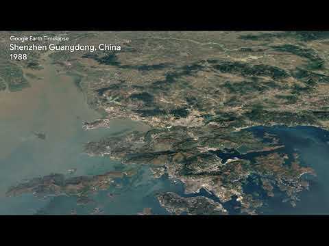 Google Earth Timelapse: Shenzhen Guangdong, China - Google Earth Timelapse: Shenzhen Guangdong, China