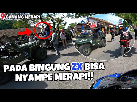 PADA BINGUNG ADA ZX25R SUNMORI SAMPE KE GUNUNG MERAPI⁉️ | Indonesia Motovlog (322)