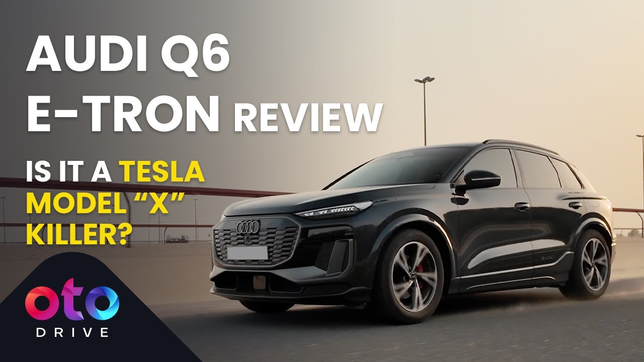 Audi Q6 e-tron 2025 Review ⚡ Is It Better Than Tesla Model X?  @audi   @otodriveofficial ​