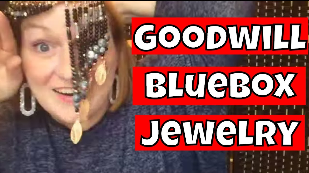 Goodwill Bluebox Jewelry Unboxing 2020 YouTube