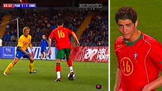 Cristiano Ronaldo Vs Sweden Home 03-04 By Crixronnie