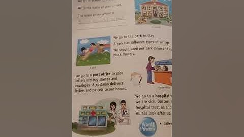 CLASS 1 | EVS | LESSON 3 -OUR NEIGHBOURHOOD