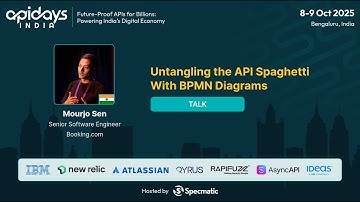 De API-spaghetti ontwarren met BPMN-diagrammen door Mourjo Sen #apidaysindia