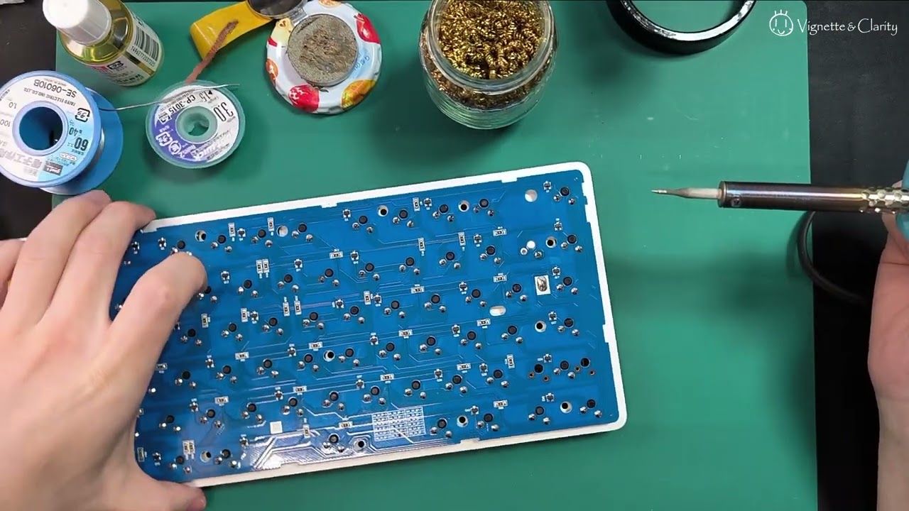 作業風景】ジャンクで買ったメカニカルキーボードの修理と打鍵音改造