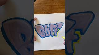 #graffiti #graffitialphabet #grafftutorial #graffitifont #tutorial #graff #howto #buff