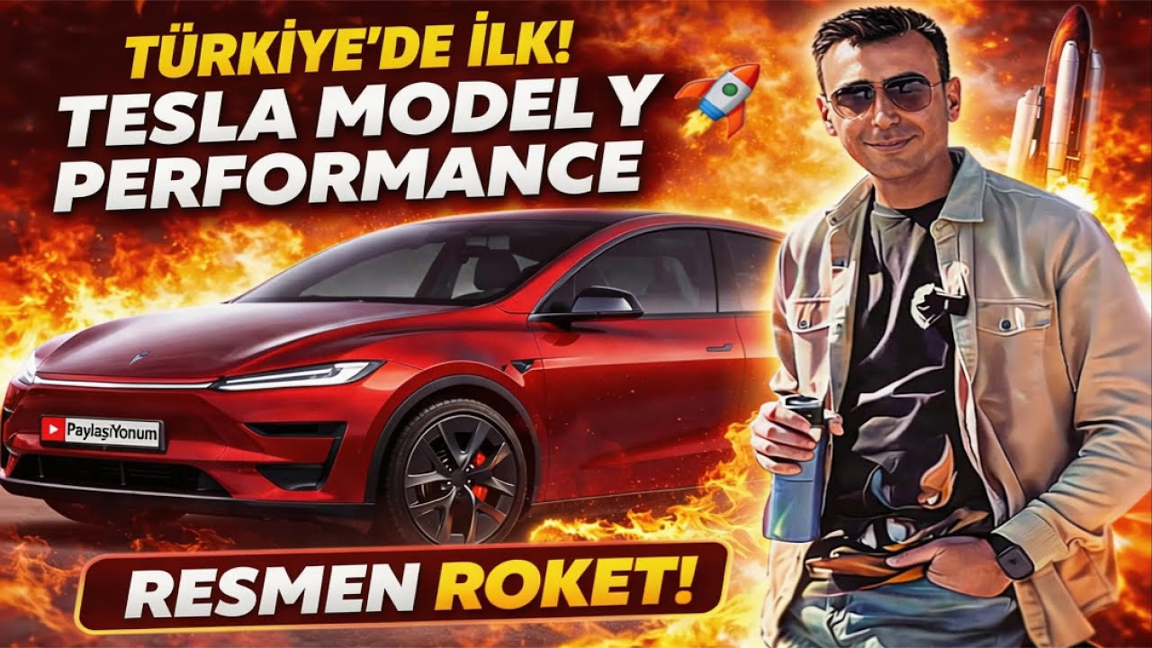 Türkiye’de İLK! Tesla Model Y Performance Testi 🇹🇷