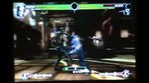 Sub Zero and Scorpion Tag Team Combo (59%)