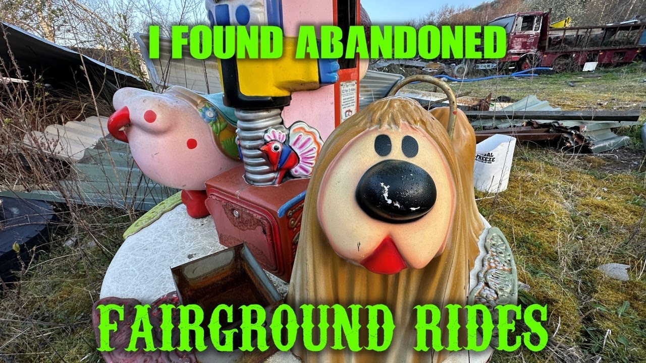 Abandoned Fairground & Amusements - left to decay