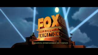 Fox Deadpool Animation logo (2019-) (Night/Romance CInemaScope version)