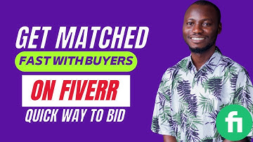 Get matched with buyers | Fiverr bids update | How to Get brief feature | Buyer request removed