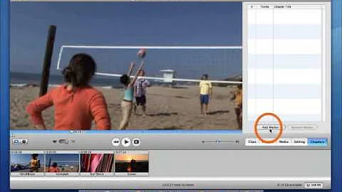 Apple iLife '06 Multimedia Tutorials Adding Chapters for iDVD
