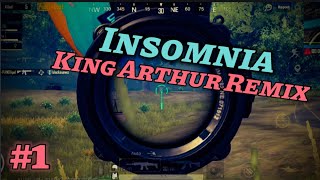 Daya - Insomnia ( King Arthur Remix ) | #1 Montage | PUBG Mobile