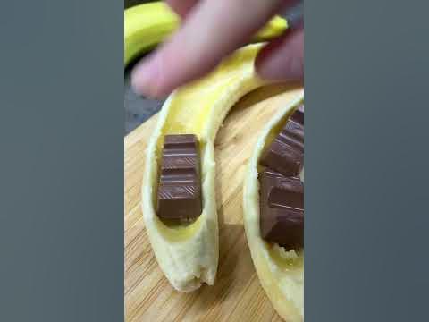 ТІСТО + БАНАН + ШОКОЛАД = 😋 - YouTube
