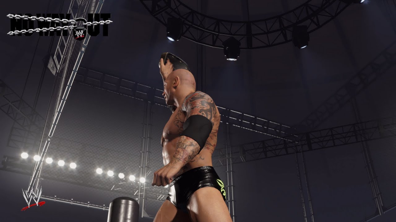 Braun Strowman (WWE) v Batista (WCW) (WWE IC & WCW US Championships)