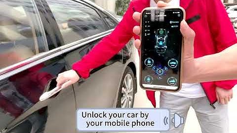 Cardot remote start system compatible with original car start button