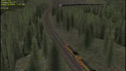 Open Rails 128, short demo