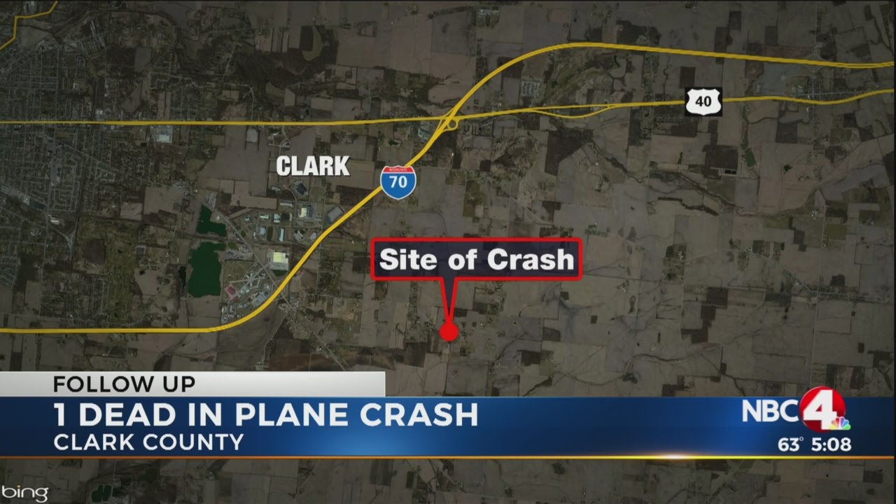 One man dead in Clark County plane crash - YouTube