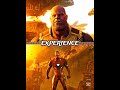 Thanos (No stones/weapons) vs Iron man (Prime) #marvel #thanos #ironman #avengers