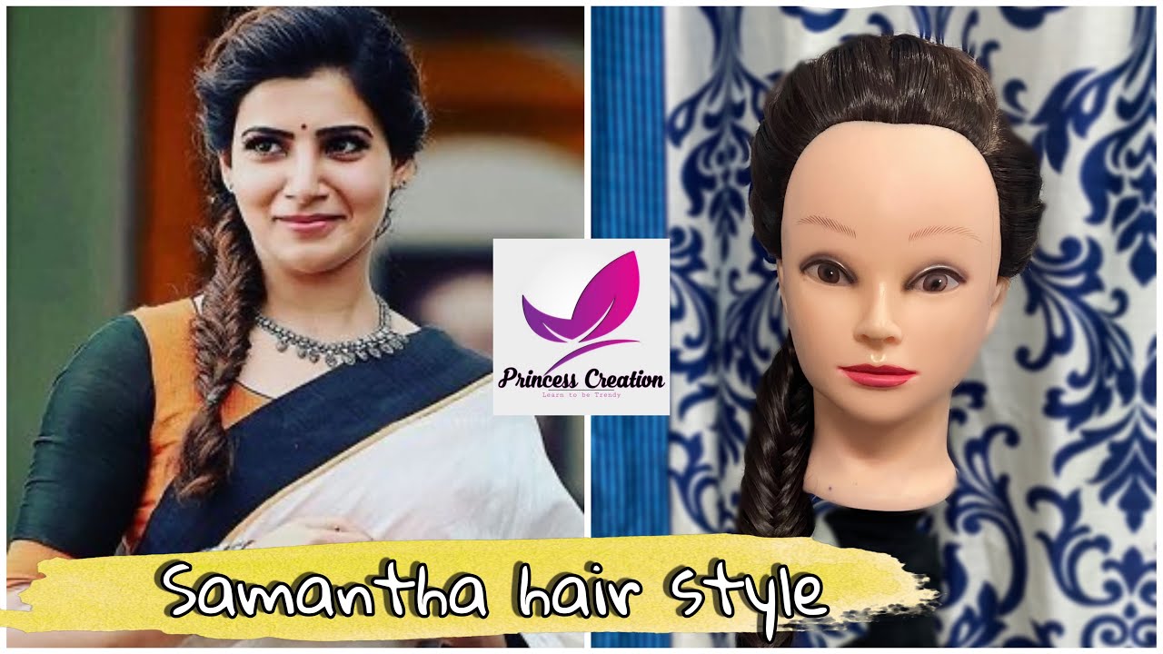 SAMANTHA HAIRSTYLE VIDEOIN NANTHU6624 TAMIL - YouTube