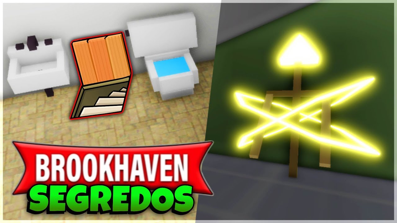 5 SEGREDOS no INÍCIO DO BROOKHAVEN #roblox #brookhaven #segredos #secr