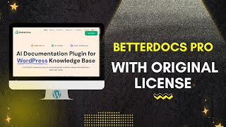 Download BetterDocs Pro With License Key | BetterDocs Pro Knowledge Base Plugin for WordPress